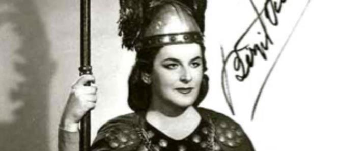  Birgit Nilsson som Brünnhilde i Wagners ”Valkyrien”.